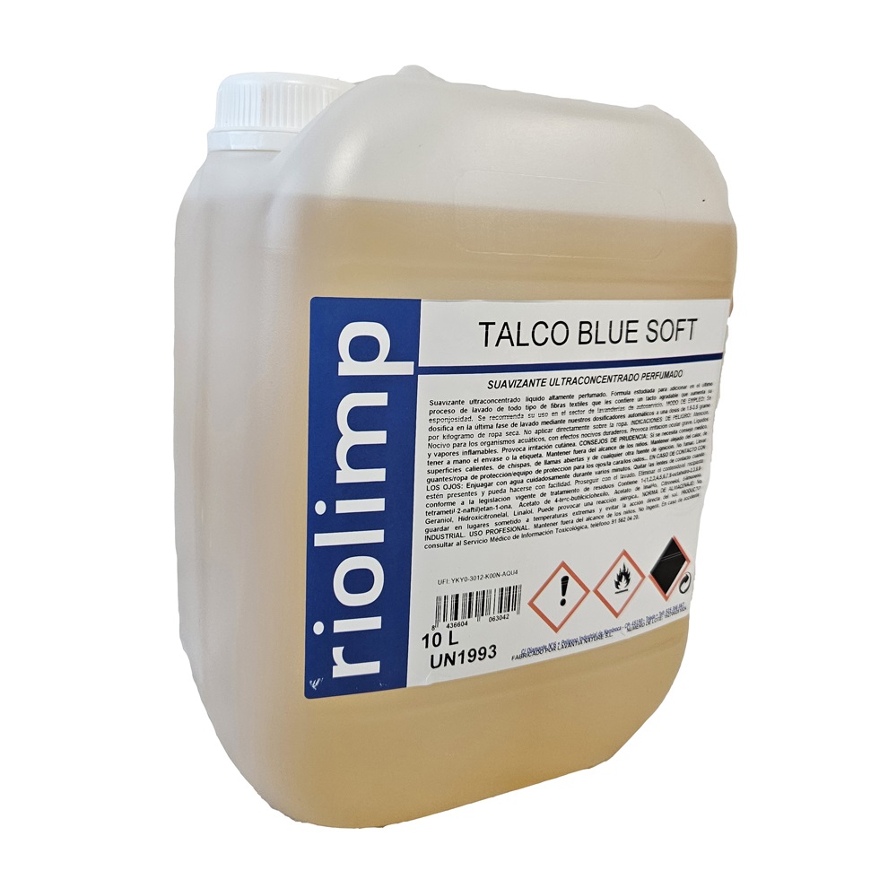 TALCO BLUE SOFT 10 LTS. Suavizante Utraconcentrado. 